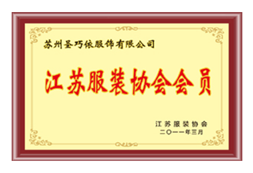 Anggota Asosiasi Garmen Jiangsu