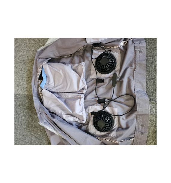 Jaket Kerja Ber-AC Senjoy, Musim Panas yang Hangat dengan Kipas Sejuk