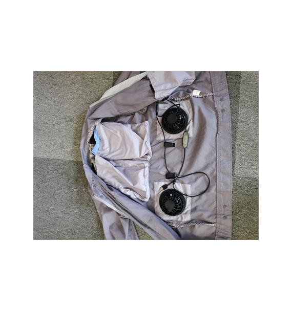 Jaket Kerja Ber-AC Senjoy, Musim Panas yang Hangat dengan Kipas Sejuk