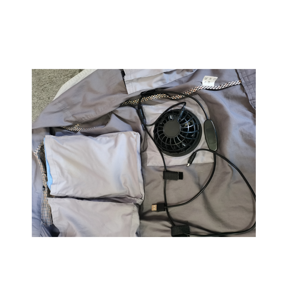 Jaket Kerja Ber-AC Senjoy, Musim Panas yang Hangat dengan Kipas Sejuk