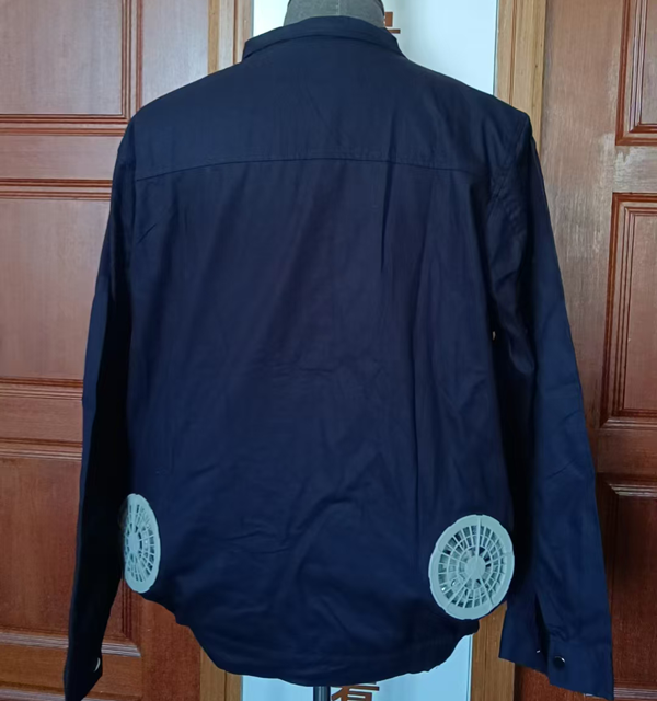 Jaket Kipas Pendingin Senjoy untuk Pria Wanita - Kontrol 3 Kecepatan Bertenaga Baterai untuk Pekerja Suhu Tinggi